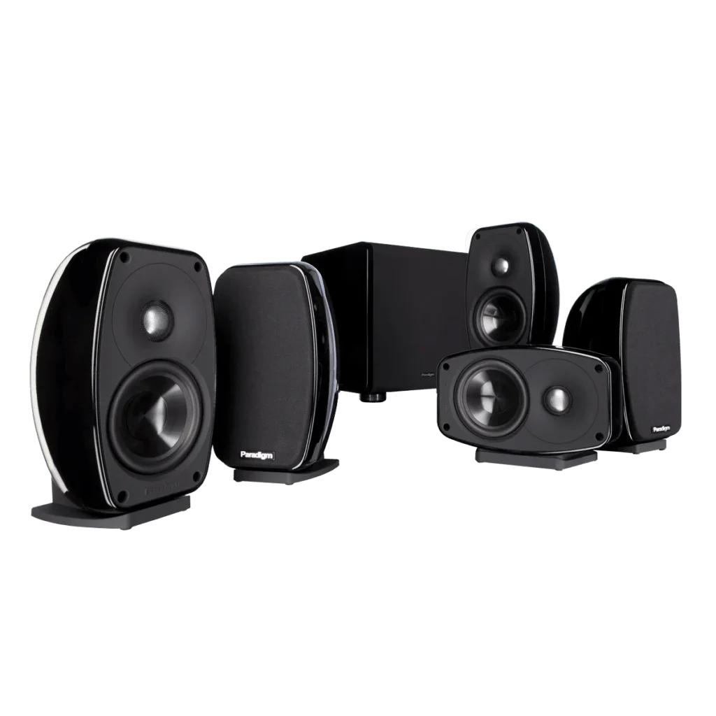 Compact & high performance Paradigm Speakers