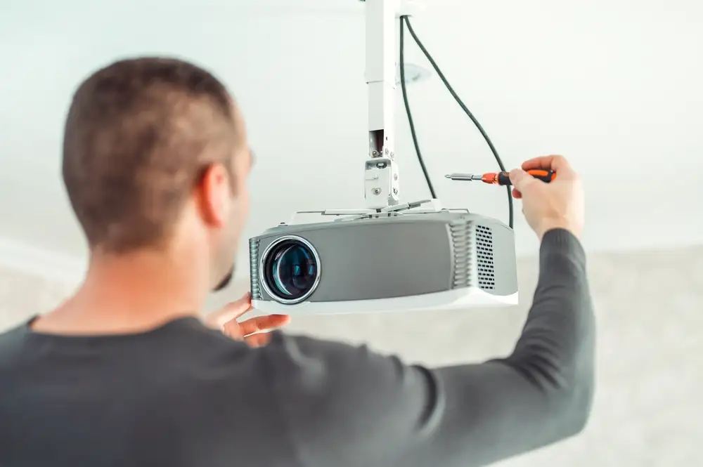 Home therater Projector Installation