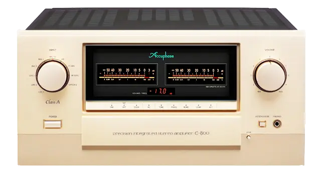 Accuphase E-800 Class -A 50 watts into 8 Ω Stereo Integrated Amplifier