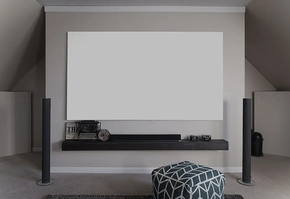 Matte White Projector Screen