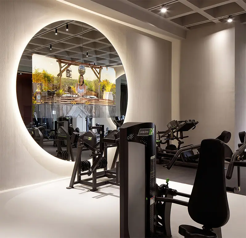 ad notam Fitness and Gym Mirror