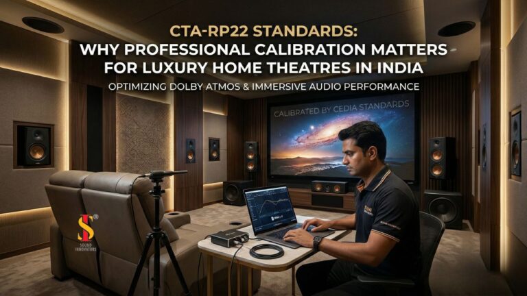 CEDIA CTA-RP22 Standards: Why Professional Calibration Matters for Luxury Home Theatres in India