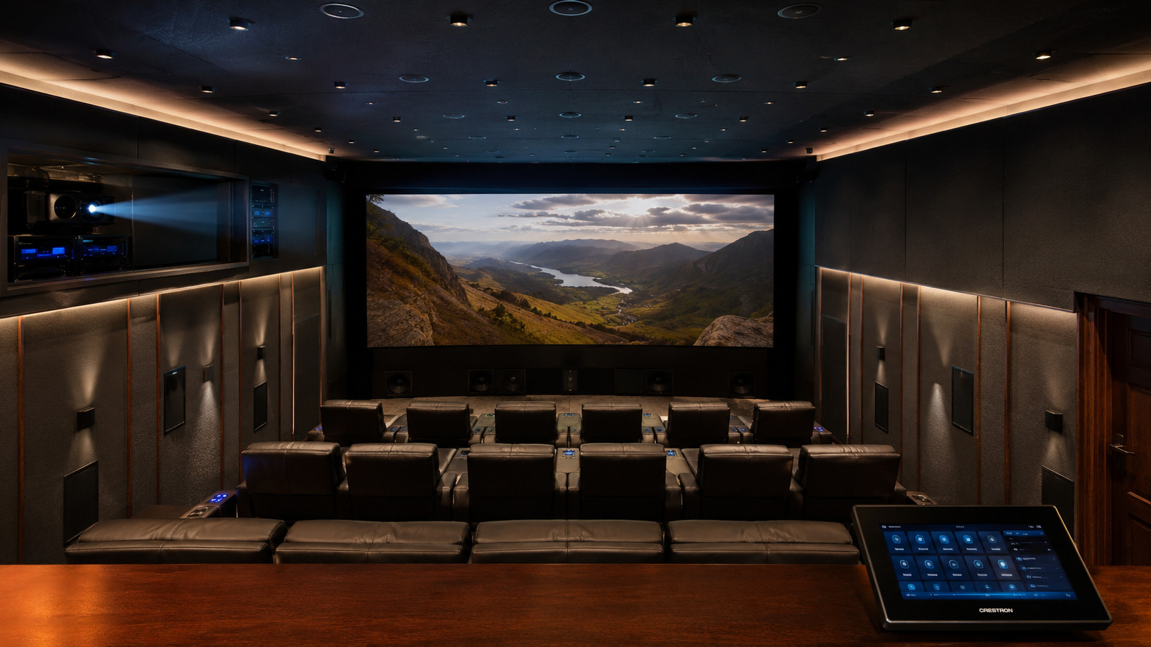 21.6 Dolby Atmos 2000 sq ft 15 seat private cinema Kollam Kerala by Sound Innovators