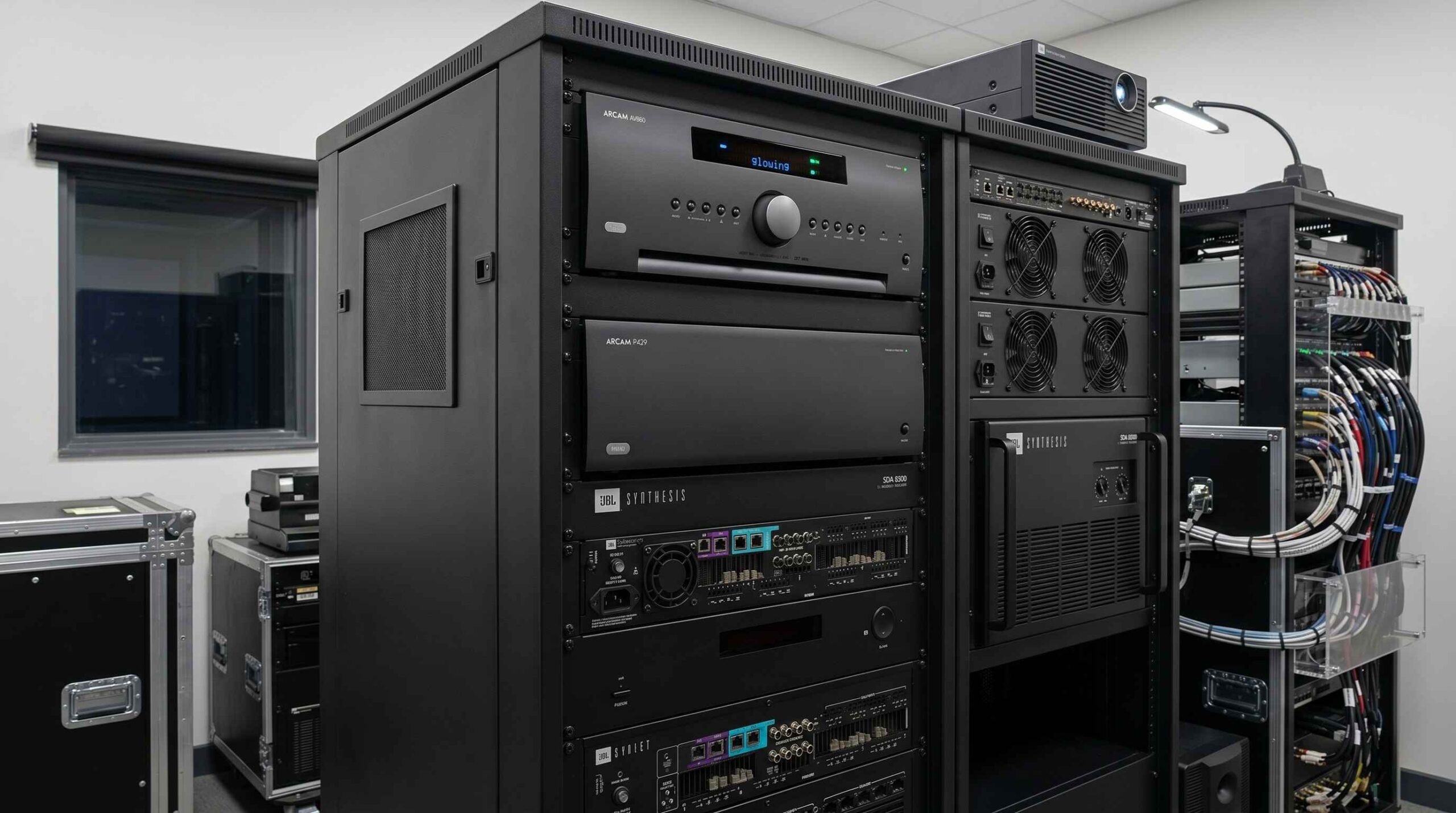 Arcam AV860 JBL Synthesis processor preview theatre Pune by Sound Innovators