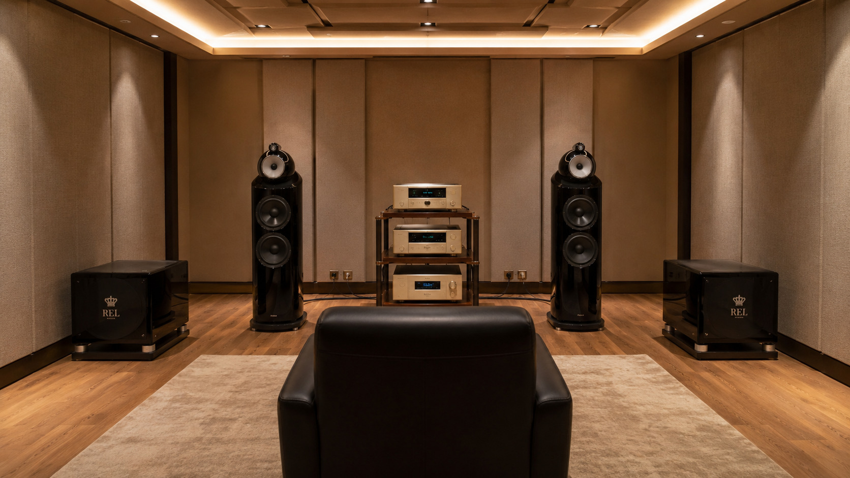Bowers Wilkins 800 D3 Accuphase A-70 HiFi listening room Ujjain Madhya Pradesh by Sound Innovators