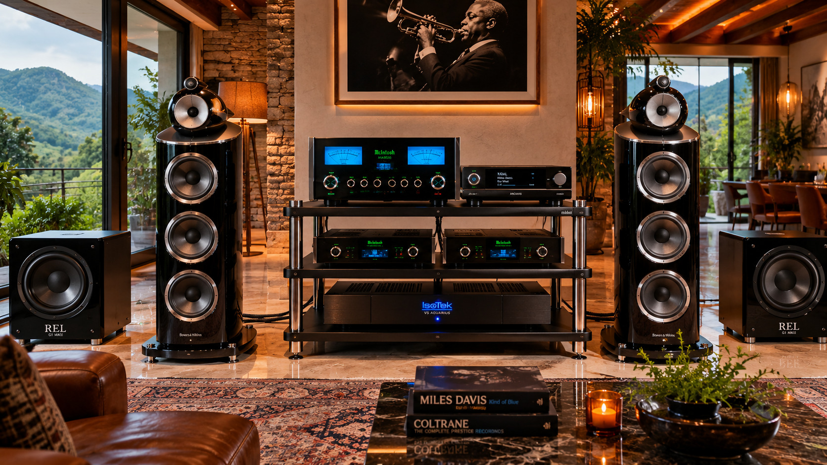 Bowers Wilkins 802 D4 McIntosh MA95000 Jazz sanctuary Karjat Maharashtra by Sound Innovators