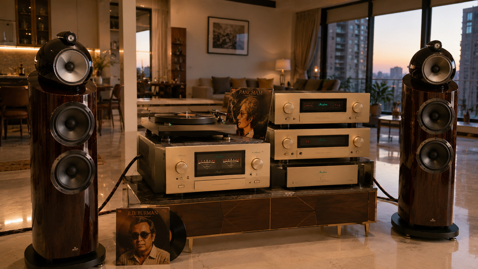 Bowers & Wilkins 803 D3 Accuphase HiFi Stereo Masterpiece — Thane
