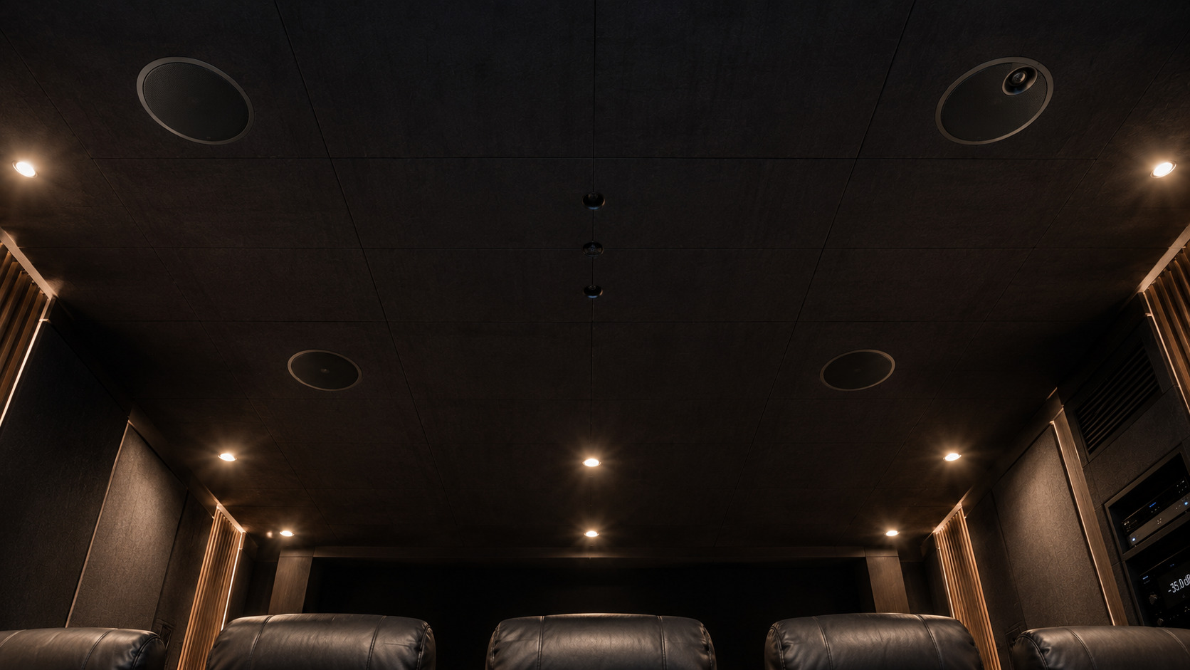 Bowers Wilkins CCM 7.5 S2 Atmos ceiling speakers Sangli Maharashtra theatre by Sound Innovators