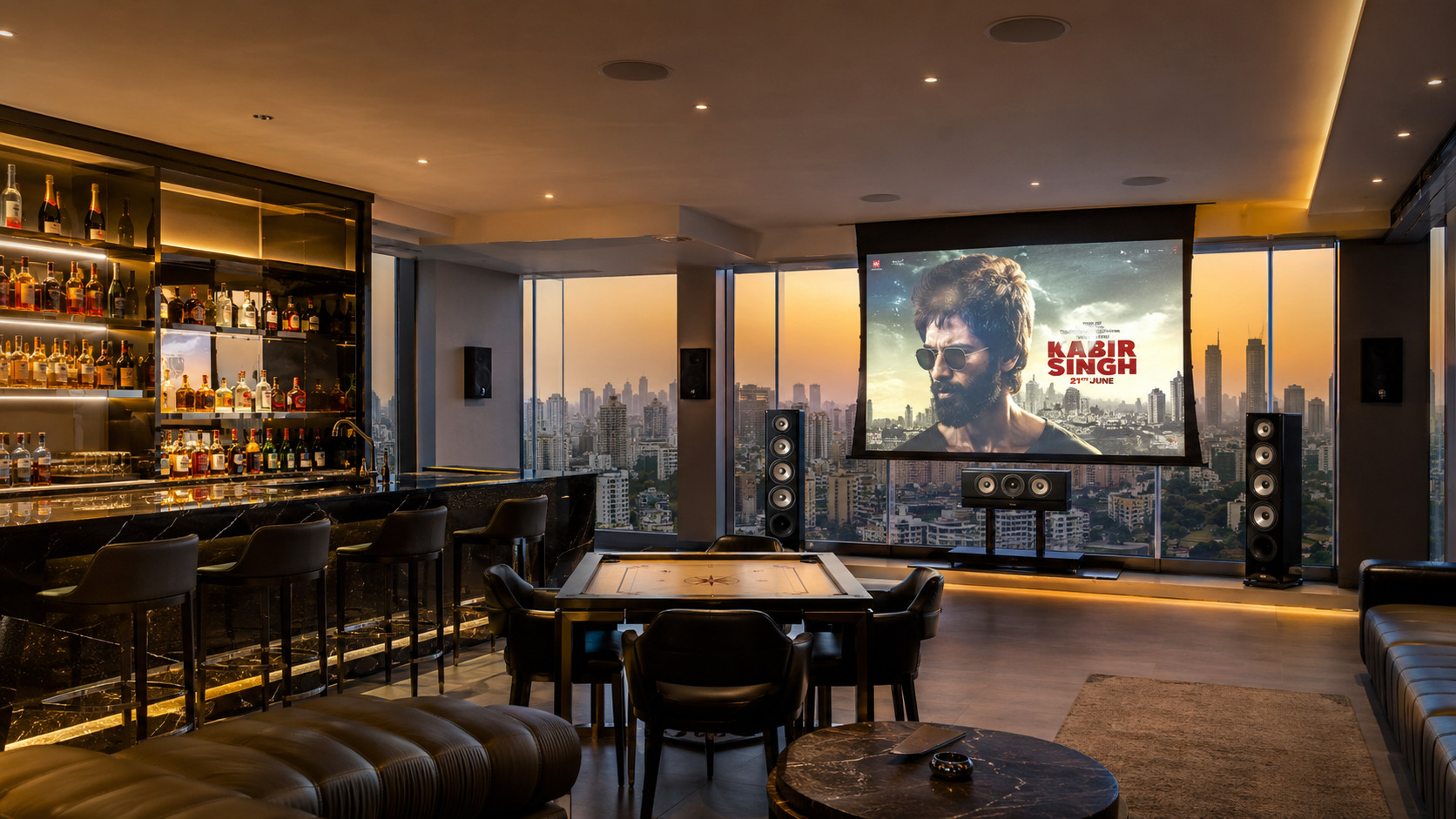 Focal Electra 1038 Be 7.2.4 Dolby Atmos entertainment lounge Dadar Mumbai by Sound Innovators