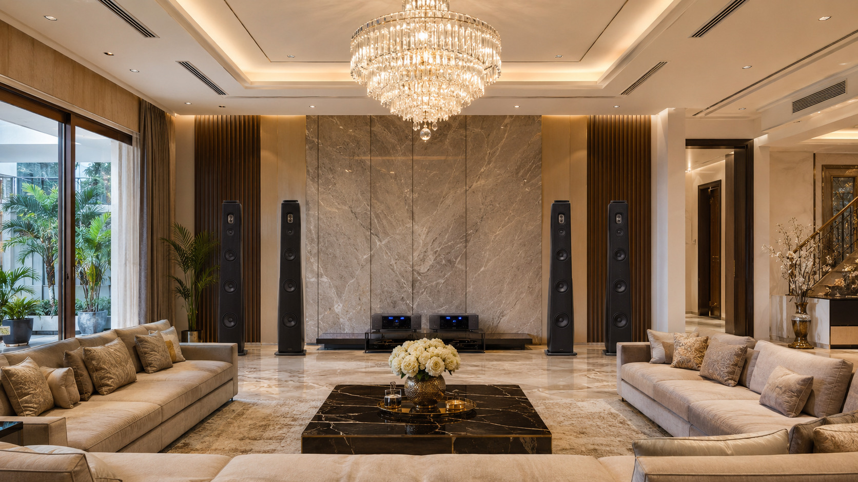 GoldenEar Triton One dual pairs living room Surat Gujarat HiFi by Sound Innovators