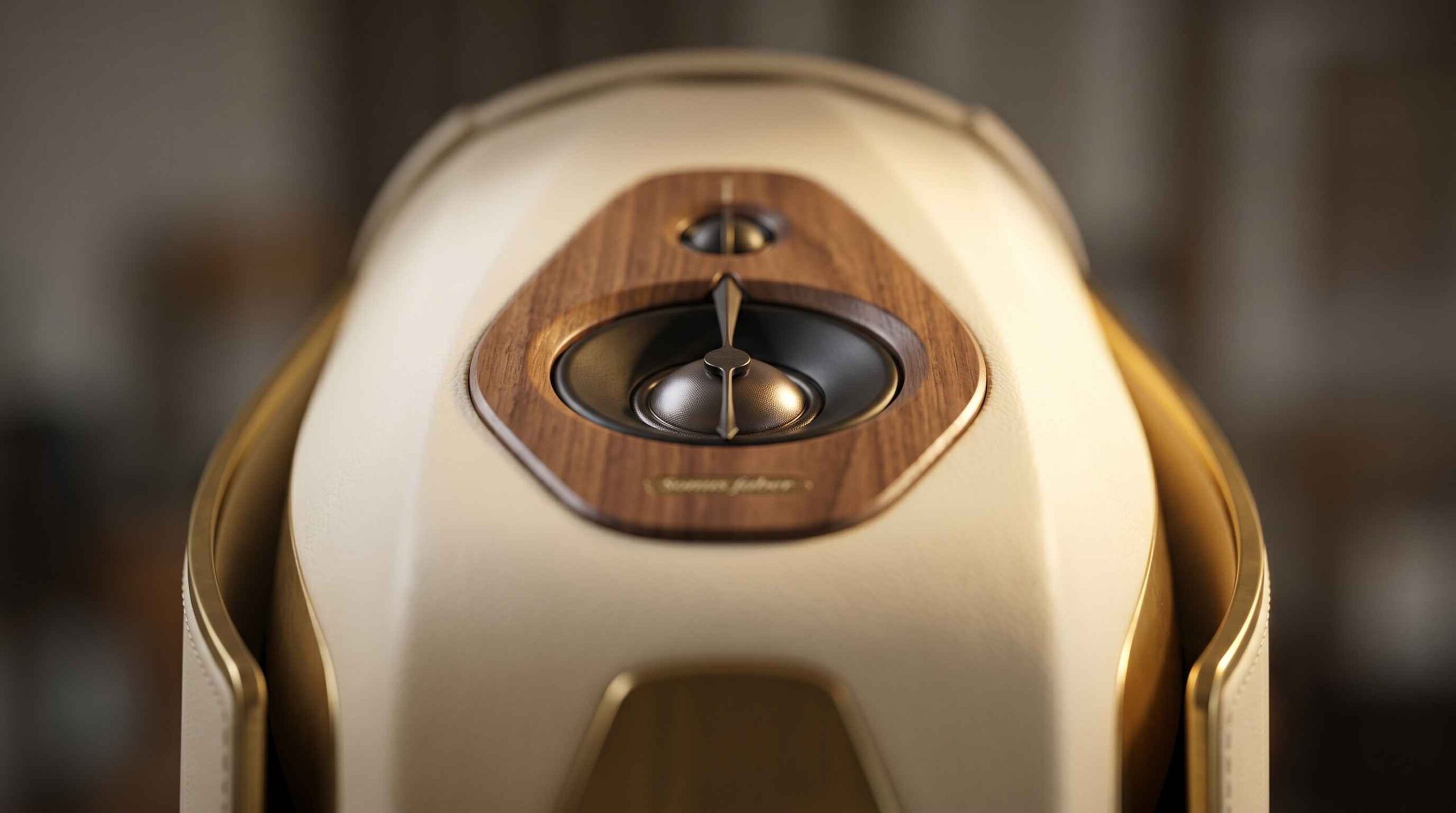 Sonus Faber Aida tweeter close up Satara HiFi system by Sound Innovators