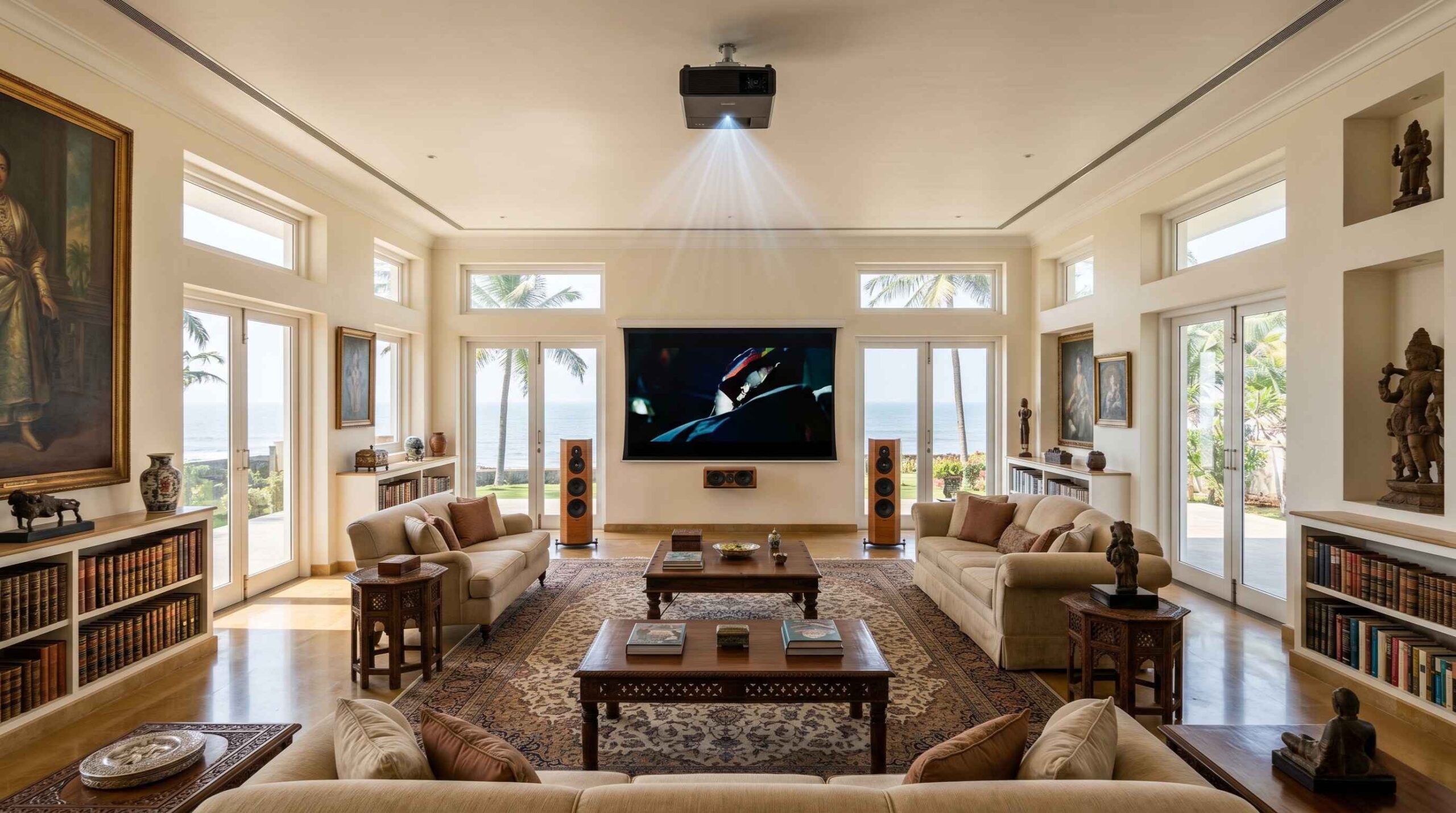 Sonus Faber Cremona mansion cinema Alibag Maharashtra by Sound Innovators