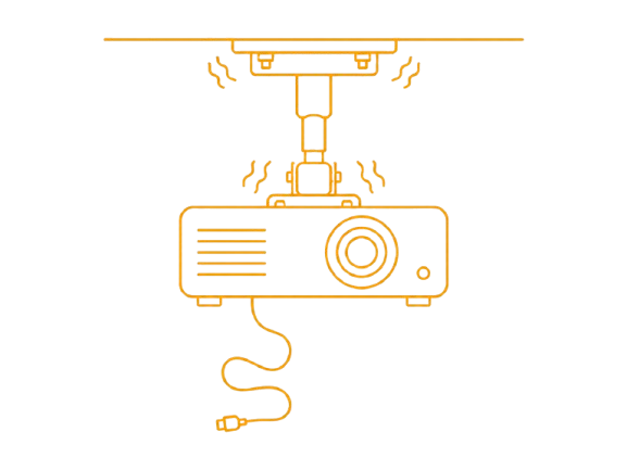 Projector mounting