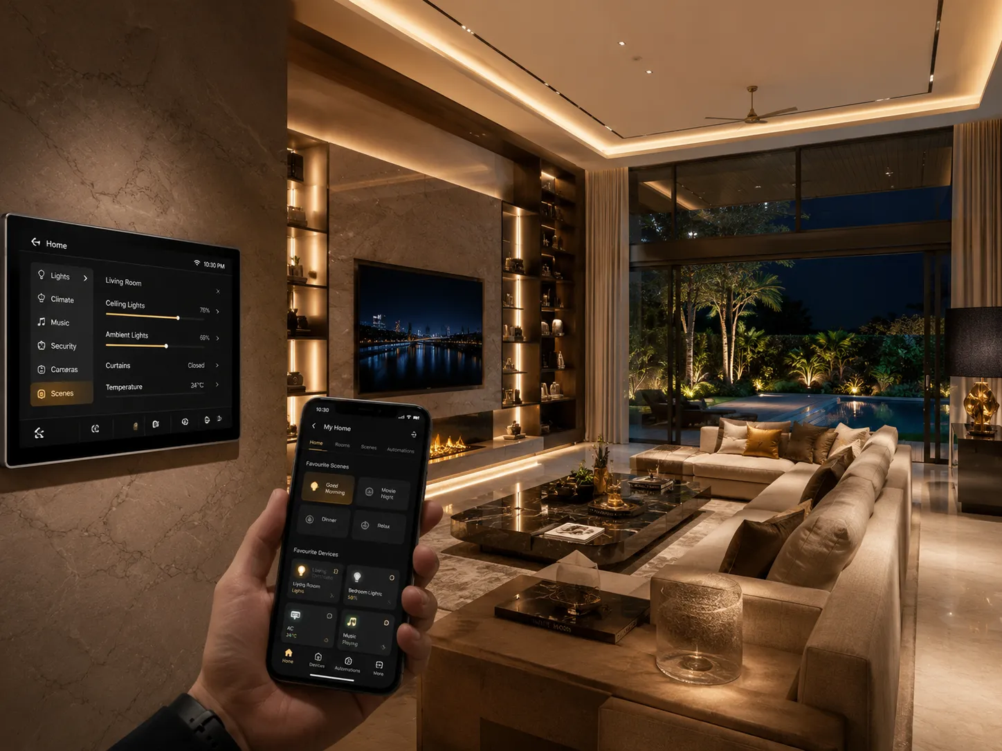 Home Automation and Lighting Control