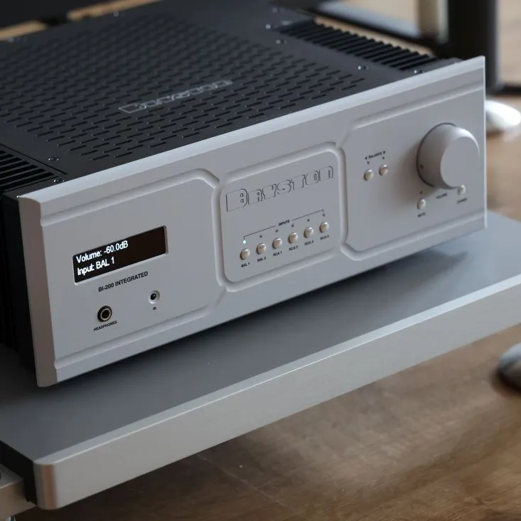 Bryston BI-200 integrated amplifier and audio electronics