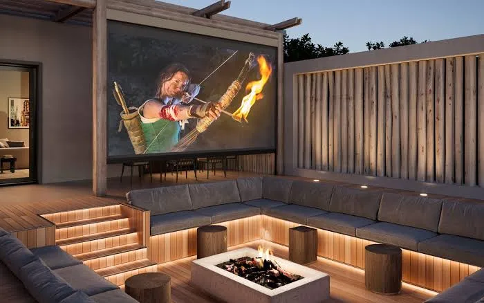 Interior Design Meets Smart Technology by sound innovators t invisible. Professional installers carefully conceal: Speakers inside walls or ceilings Wiring behind panels Equipment inside custom cabinetry Motorized screens